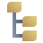 deco color style baumstruktur icon