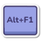 Alt+F1 键 icon