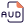 The AUD file extension is a data format used for AUD compressed audio files or sound clips icon