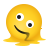 emoji con il viso che si scioglie icon