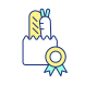 bereitstellung hochwertiger produkte icon