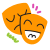 scribby style 극장 마스크 icon