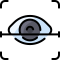 eye scanner icon