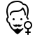 ios 17 outlined style drag king icon
