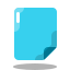 arcade style matt paper icon