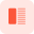 titolo e testo verticali icon