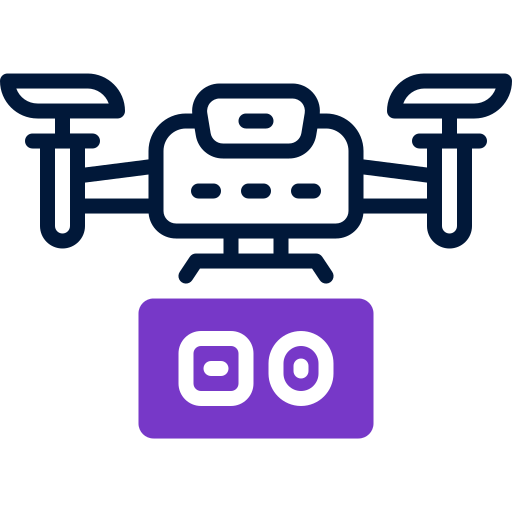 camera drone icon