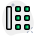 Square key with left column bar right side layout icon
