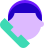 color glass style man on phone skin type 3 icon