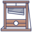 guillotine-externe-civilisation-humaine-vol2-microdots-premium-microdot-graphic icon