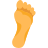 Fuß-Körper-Teil icon
