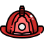 capacete-de-bombeiro-externo-bombeiro-justicon-lineal-cor-justicon-1 icon