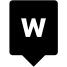 w icon