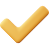 3d sugary style done icon
