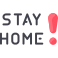 stay at home icon