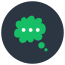 chat balloon icon