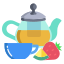 Fruit tea icon