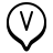 标记-v icon