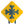 Winter season with ice frosting zone road signal icon