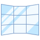 office l style video wall icon