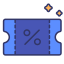 cupón de descuento icon