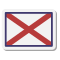 stickers style alabama flag icon