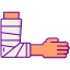 broken arm icon