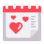 valentines day icon