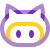 water color style octocat icon
