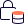 Server protected with an authentication lock by admin icon