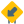 Down left exit lane on road signal in a signboard icon