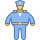 Gordo cop icon