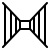 ios 17 outlined style korridor icon