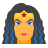color style wonder woman icon