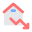 House Prices Down icon