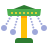 color style merry go round icon