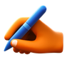 Hand With Pen icon