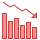 office m style decrease icon