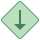office m style niedrige priorität icon