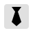 color style schwarze krawatte icon