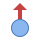 office m style swipe up icon