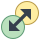 Transition Both Directions icon