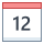 Calendário 12 icon