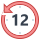 office m style 마지막 12 시간 icon