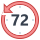 Últimas 72 horas icon