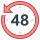 office m style letzte 48 stunden icon