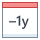 office m style minus 1 year icon