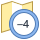 Zeitzone -4 icon