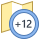 Zeitzone +12 icon