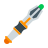 color style sonic screwdriver icon